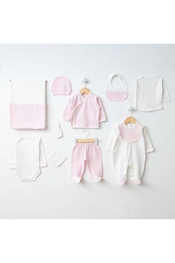 For My Baby-10-Piece Baby Bodysuit Set - for Hospital Exit 1