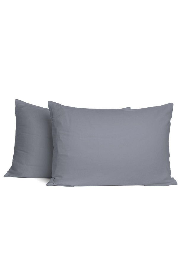 Soley-Mix & Match Απλό 100% βαμβακερό σετ με 2 μαξιλαροθήκες 1