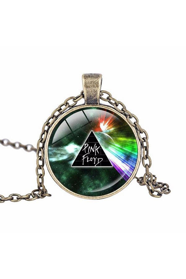 7nota Pf1 Pink Floyd Necklace Black Chain And Framed Trendyol