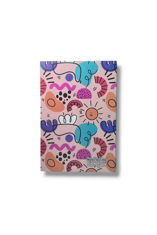 Pembe Pasaj-Unlined Notebook Sun Themed Notebook Notebook 14cm X 21cm Notebook 1