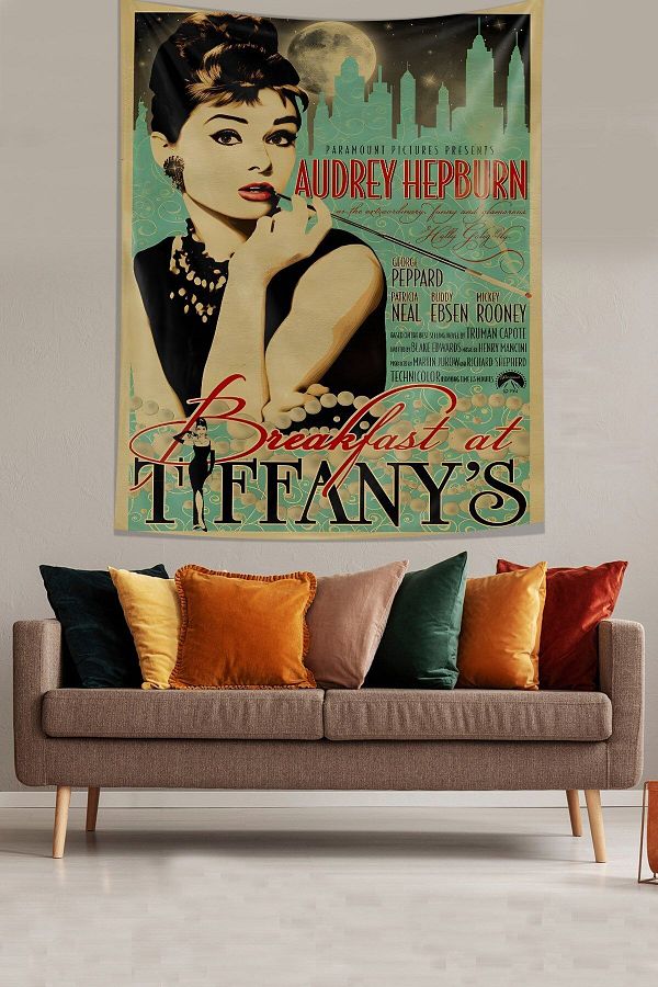 Audrey hepburn tapestry outlet