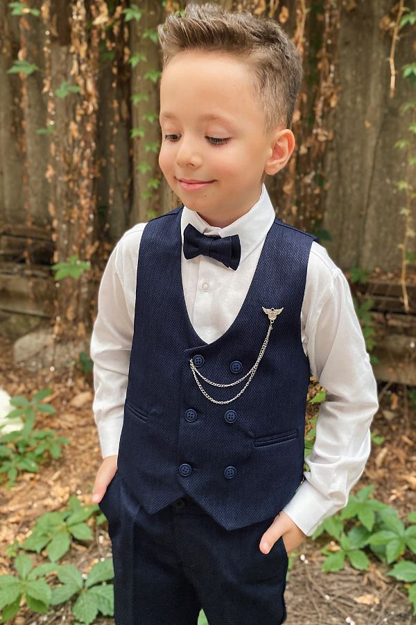 Pina Kids Boy s Bow Tie Vest Suit Trendyol