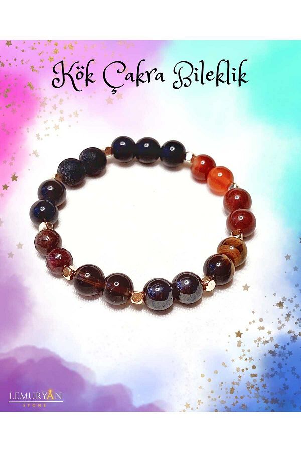 Root chakra stones bracelet cheap