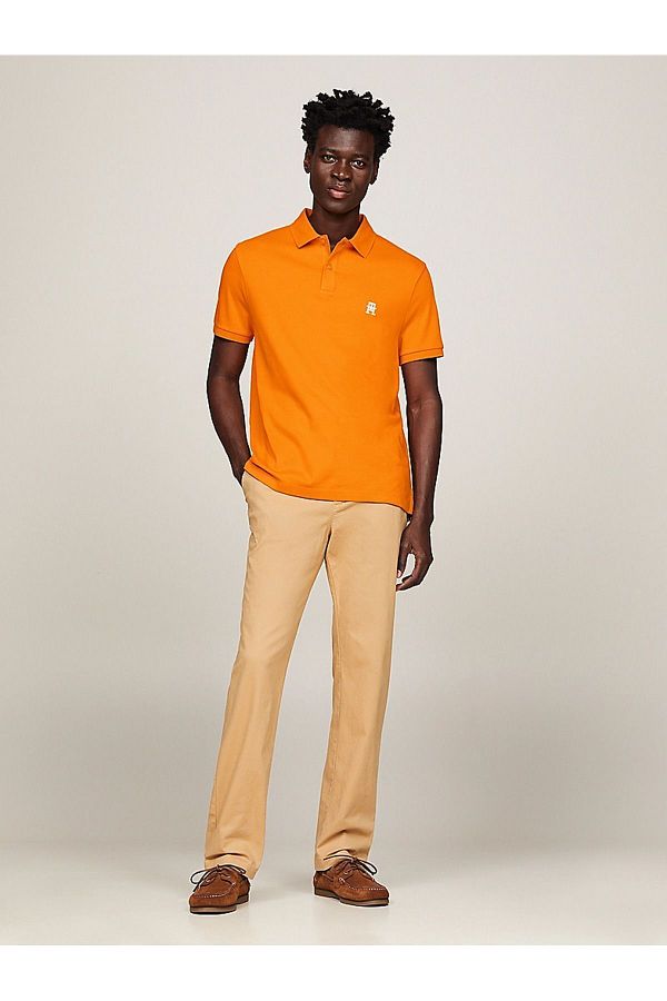Calvin Klein Men s Polo Neck Orange T Shirt Short Sleeve Casual Woven MW0MW34783 SG3 Trendyol