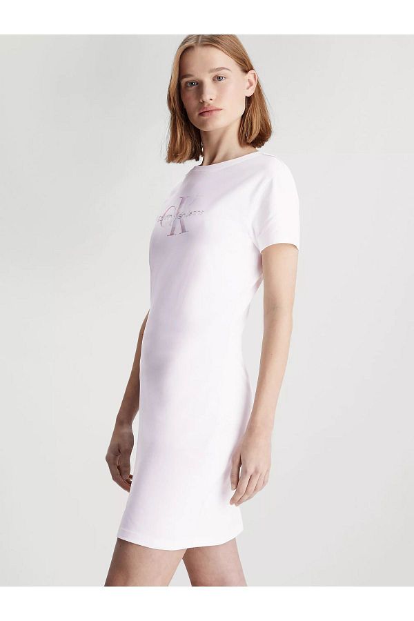 Calvin klein white dress best sale