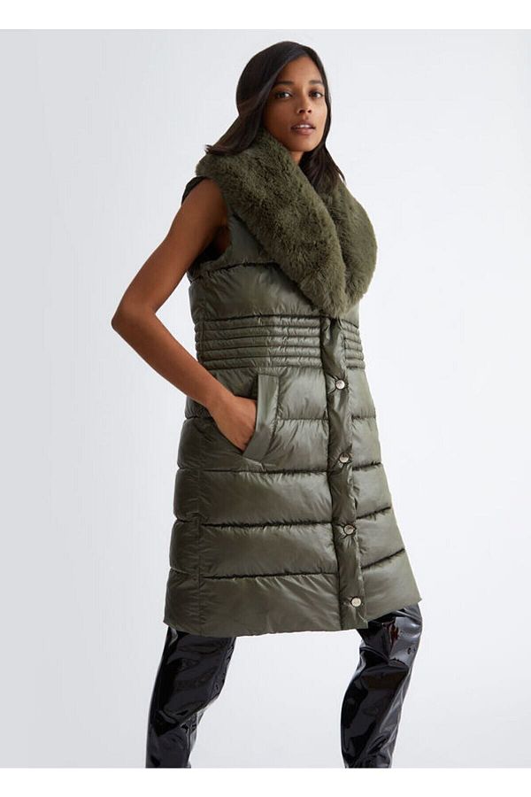Feather collar jacket cheap
