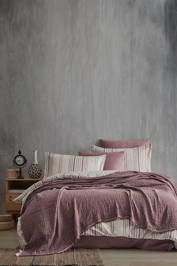 Soley-Tissou Double Muslin Pique Bedspread - 100% Cotton 1