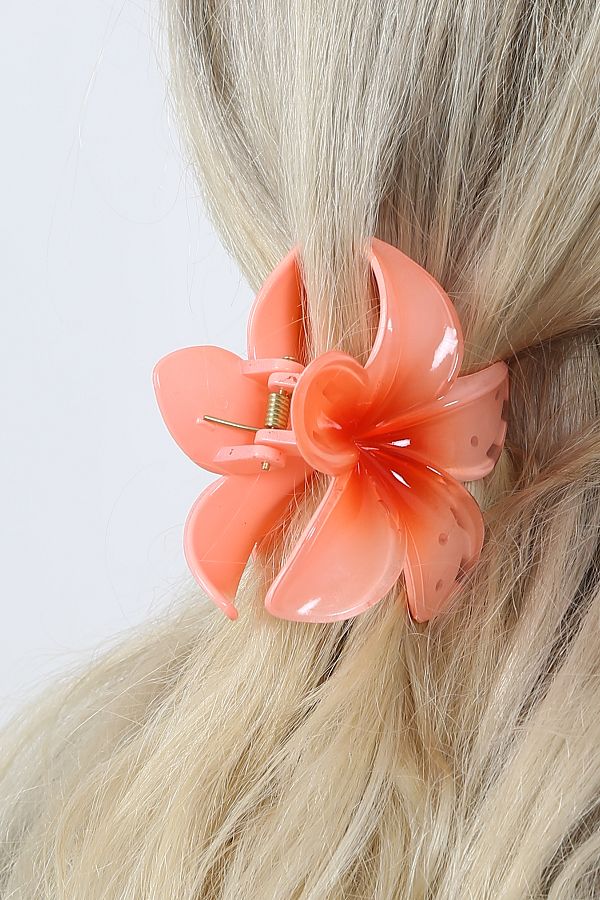 SAMSA-Latch Buckle Lotus Flower - 9 cm 1