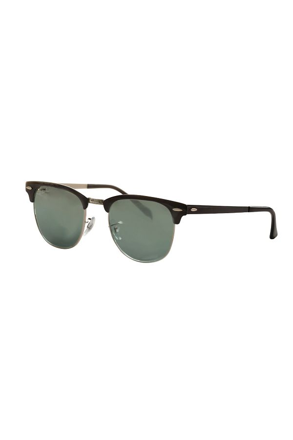 Ray Ban 3716 9254 g6 51 Clubmaster Metal Unisex Silver Cornered Frame Sunglasses Trendyol