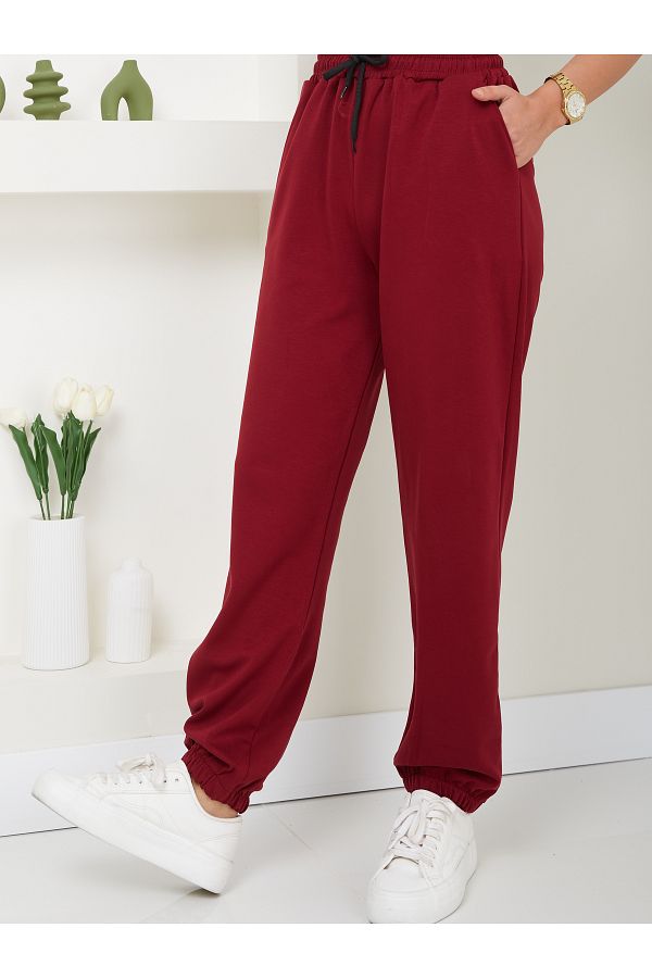 VOLT CLOTHİNG-Übergroße Jogginghose – Elastisches Bein und Taille 1