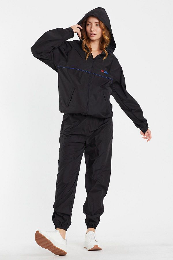 Black Of White Fitblue Thermal Sauna Sweating Tracksuit Trendyol