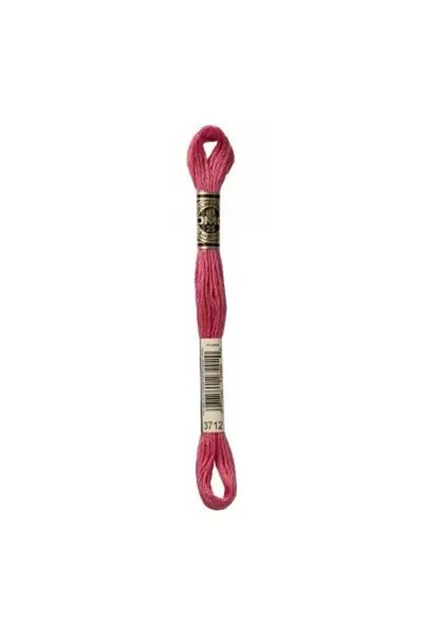 Dmc-Muline Hand Embroidery Threads 8 m Color No 3712 1