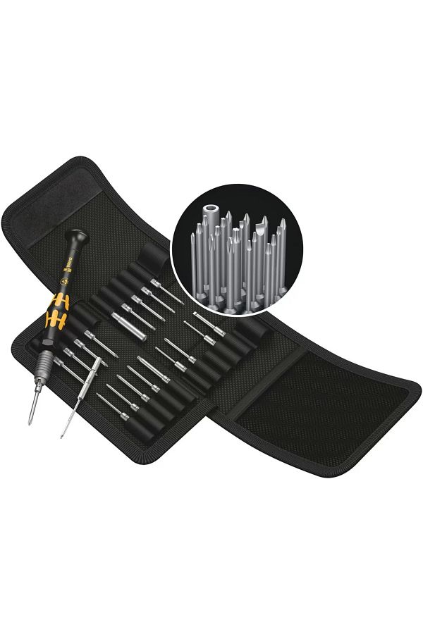 wera-Kraftform Micro Screwdriver Set - 21 Esd, Compact05135973001 1