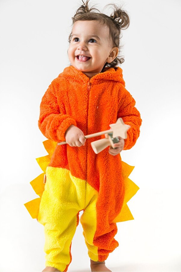 Baby Animals Welsoft Peluş Unisex Kışlık Bebek Takımları Çocuk Giyim Bebek Kıyafeti çocuk kostümü Welsoft Takım