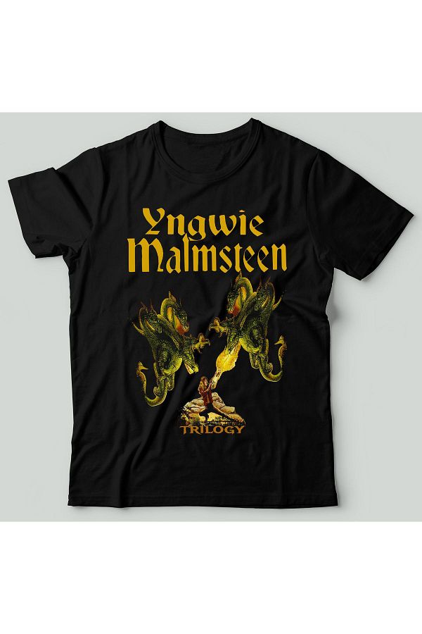 BUTSHIRT-'YNGWIE - MALMSTEEN - TRILOGY' Themed Oversize T-Shirt 1