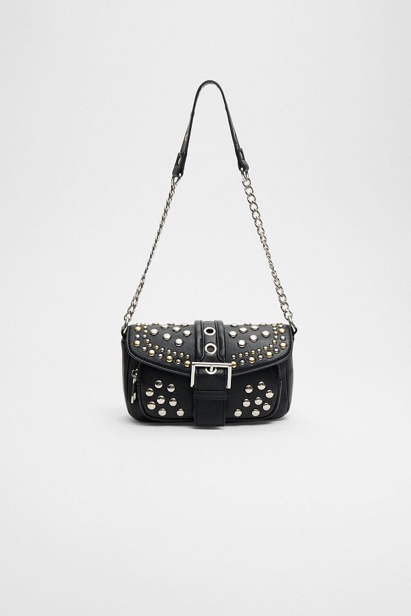 Stradivarius Studded Crossbody Bag Trendyol