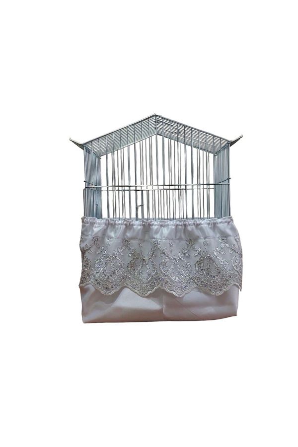 bayraktarpet-Budgie Satin Cage Tulle - M Medium Size (1 Piece) 1