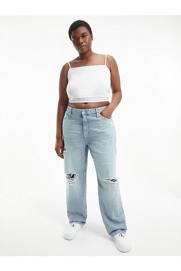 Calvin Klein 90s Women s Straight Jeans Trendyol