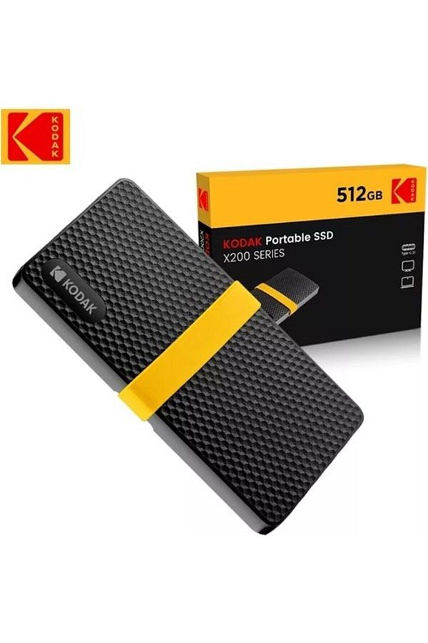 Kodak-X200 Portable Ssd Disk 512Gb. Super Fast New Generation Latest Technology 1