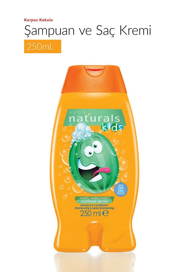 AVON-Naturals Kids - Watermelon Scented Shampoo and Conditioner 1