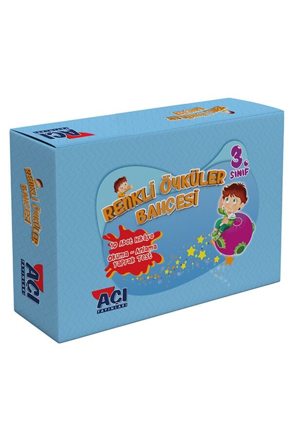 Açı Yayınları 3.sınıf Renkli Öyküler Bahçesi (10 Kitap)