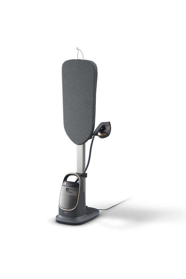 Philips-مكواة بخار للملابس، 2200 وات، رمادي داكن/ذهبي AIS8540/80 1