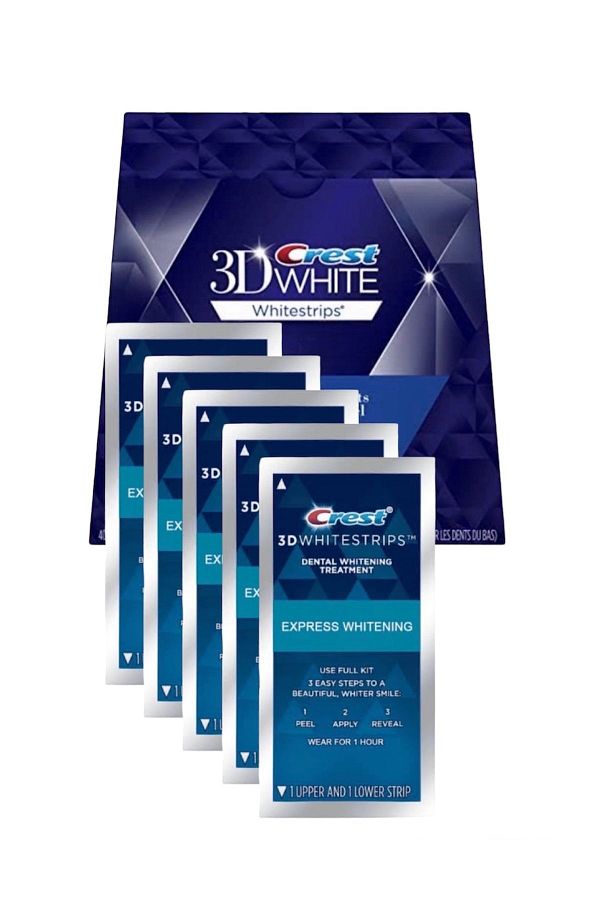 P&P-Crest 3D Whitestrips Professional Effects - 5/10 عبوات شريط تبييض (10 أشرطة) 1