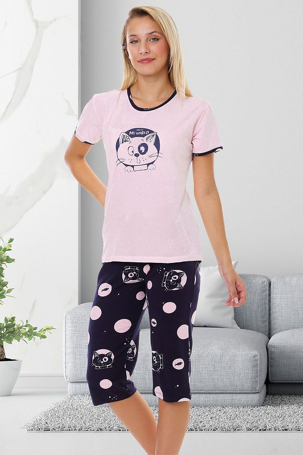 Women's bermuda pajama sets on sale