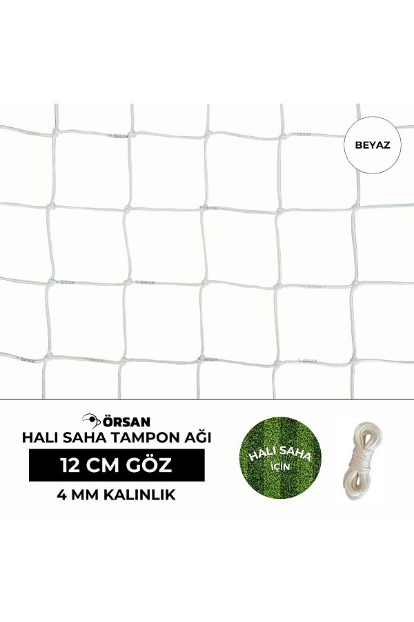 Örsan File-Carpet Field Castle Back Bumper Net-240 Layers 4mm 12cmx12cm (10m X 10 M) 1