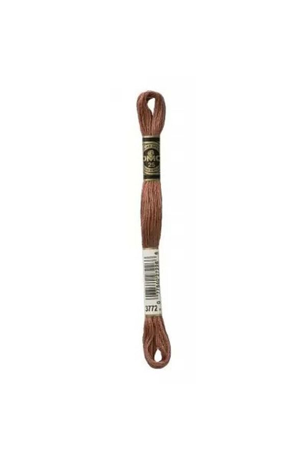Dmc-Muline Hand Embroidery Threads 8 m Color No 3772 1