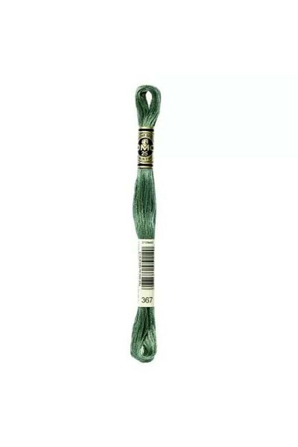 Dmc-Muline Hand Embroidery Threads - 8 M - Color No 367 1