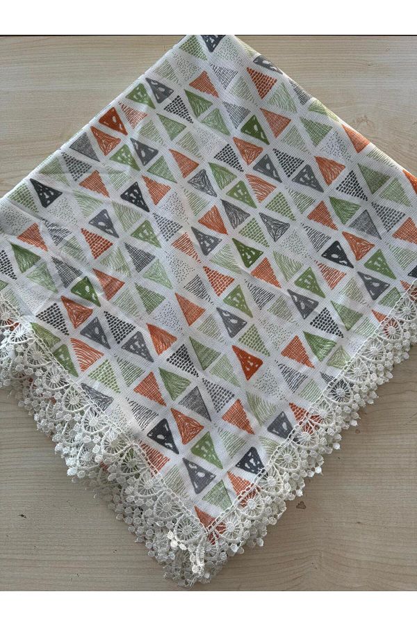 TUTUYA TEXTIL-Colorful Patterned Stain Resistant Tableware Cloth - Picnic and Table Cloth 1