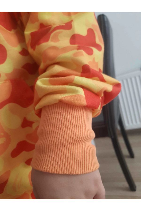 Lakitory Unisex Yellow Silks Pubg Bape x Shark Hoodie Trendyol