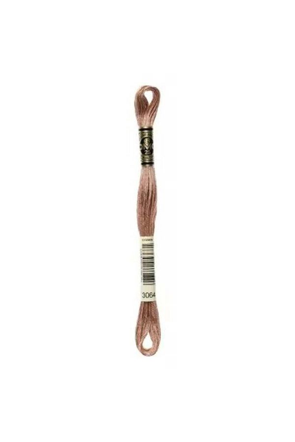 Dmc-Muline Hand Embroidery Threads - 8 M - Color No 3064 1