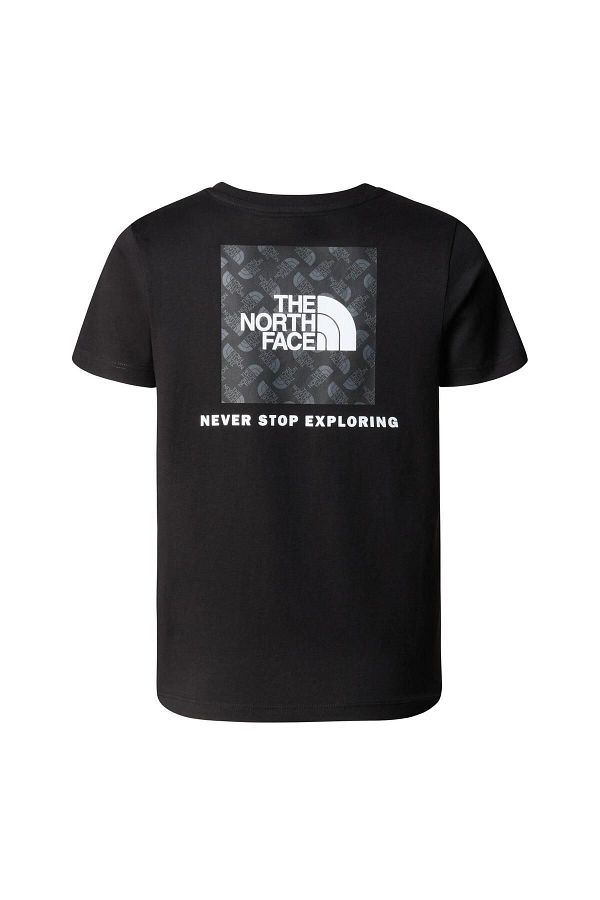 The North Face Redbox Printed Youth Men s T Shirt Nf0a87t5jk31 Black xl Trendyol