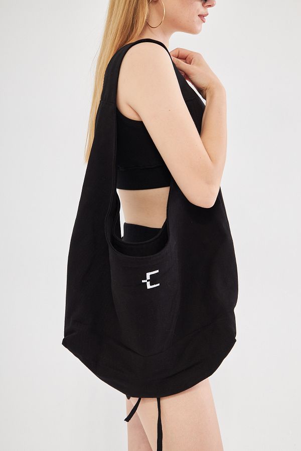 Wide strap tote bag new arrivals