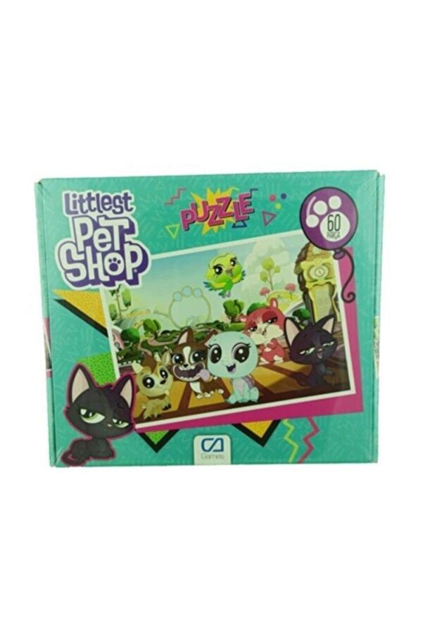 Lps Cat 319 Drawing CA Games Puzzle Little Petshop 60 Pieces Trendyol