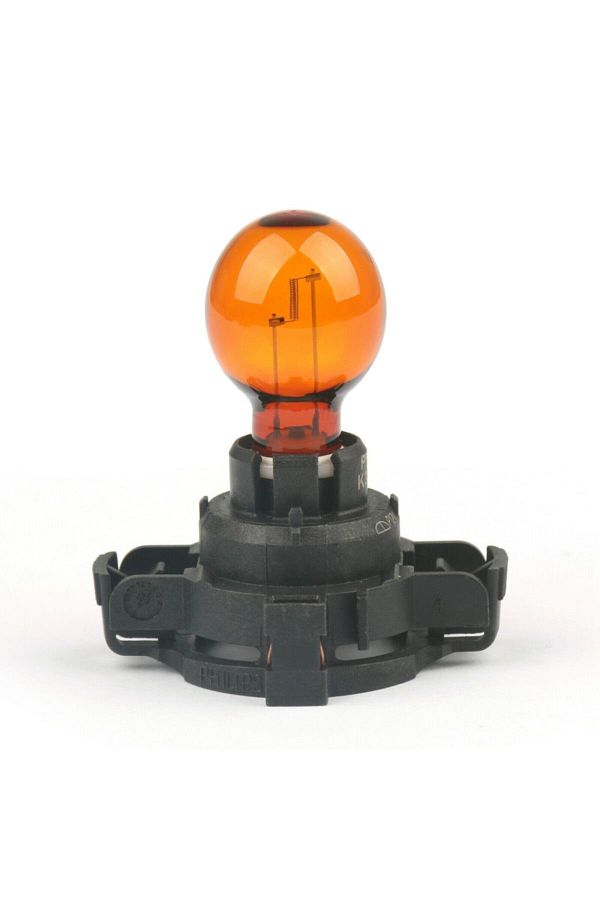 OEM-Philips 12190nac1 Amber Signal Power-Free Driving Bulb with Py24w Socket 1
