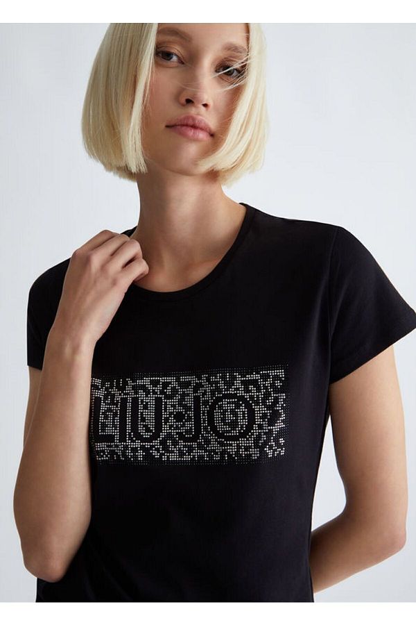 Liu jo t shirt zwart online