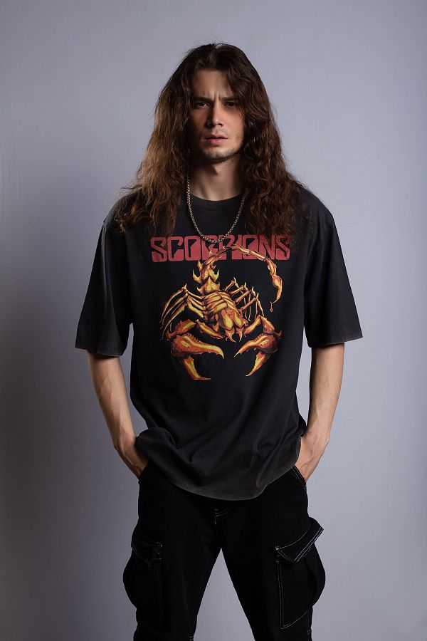 Overdrive-Scorpions Vintage Oversize T-Shirt 1