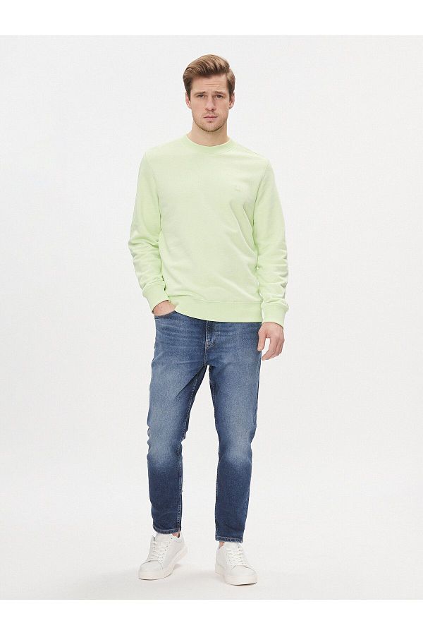 Calvin klein green sweatshirt best sale