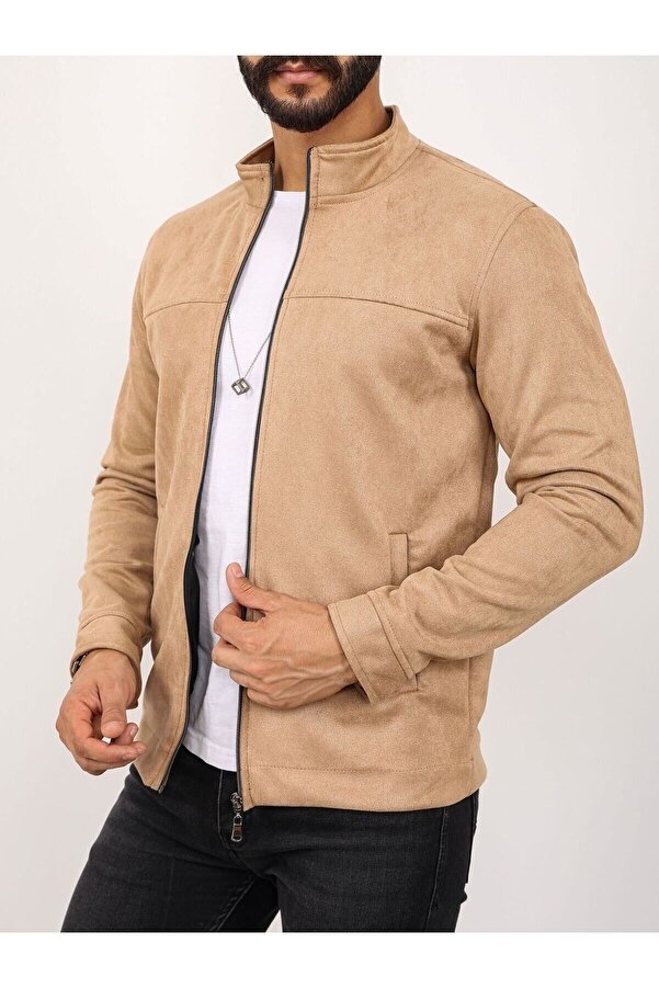 Byzıt Men Suede Jacket Trendyol