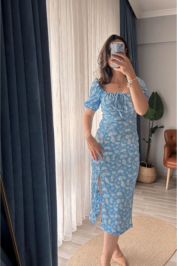 Woven wrap dress sale