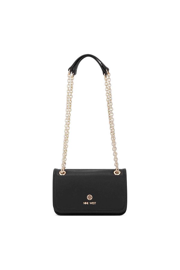 Nine West Ninewest Saoirse Mini Cnvrtbl Xbdy Flap Black Sling Bag for Women Trendyol