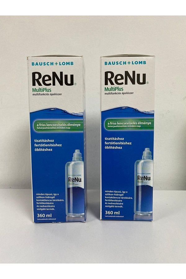 Renu-Bausch Lomb Multiplus - 360 ml 2 Multi-Purpose Lens Solutions 1