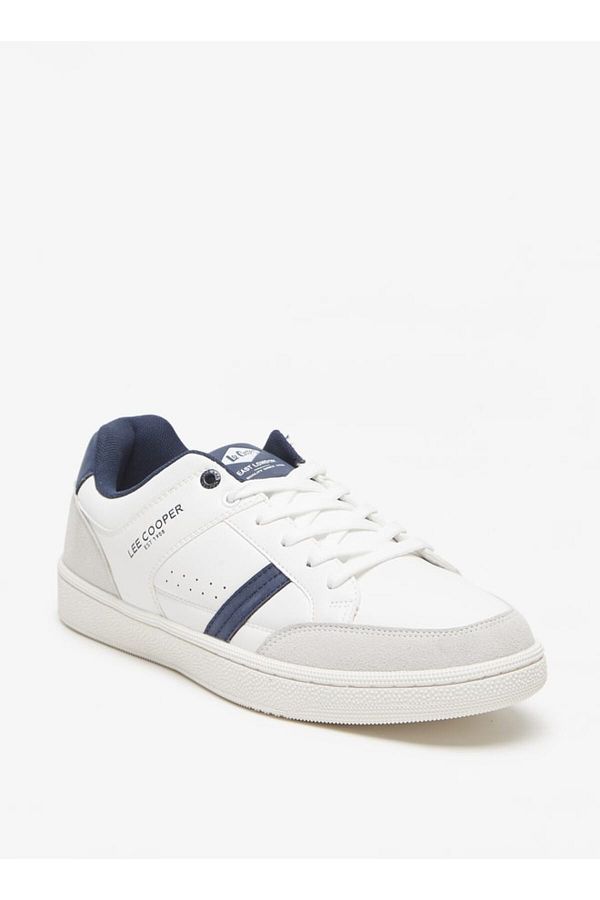 Lee Cooper Men's Sneakers with Lace-Up Closure- Trendyol