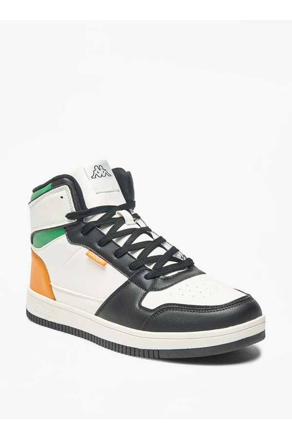 Kappa Men s High Top Sports Shoes with Lace Up Closure Trendyol