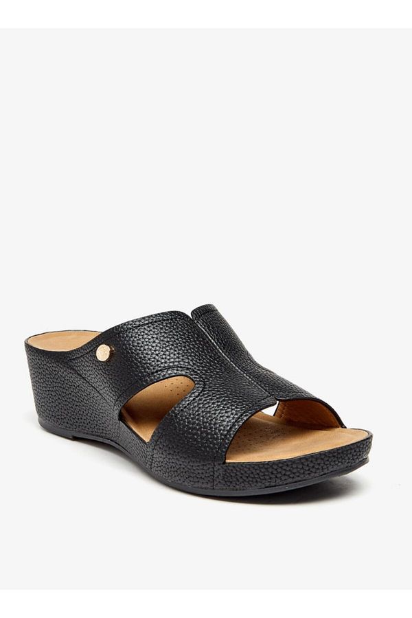 Flora Bella by Shoexpress-Textured Slip-On Platforms 1