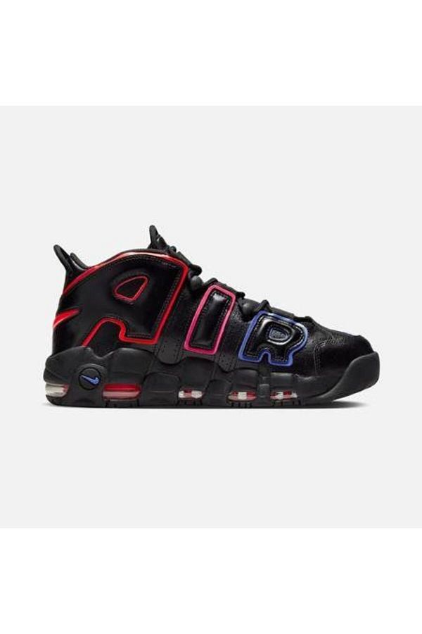 Air more uptempo 96 black/laser crimson men's shoe new arrivals