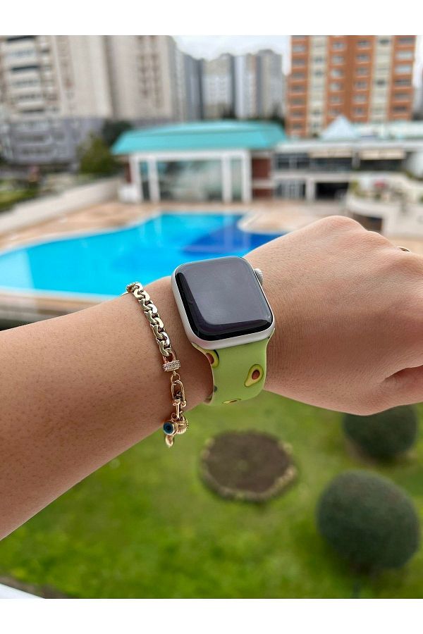 Belen Accessories Apple Watch Band Green Avocado 38 40 41 Mm Trendyol